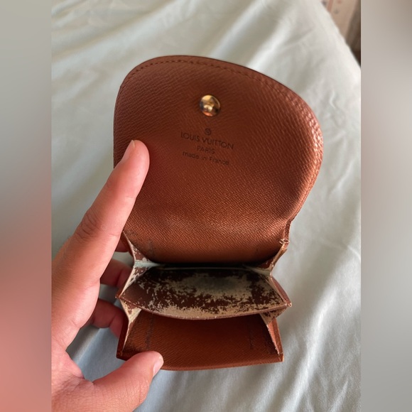 Authentic Louis Vuitton Porte Monnaie Gousset Coin Purse RARE - Picture 6 of 10